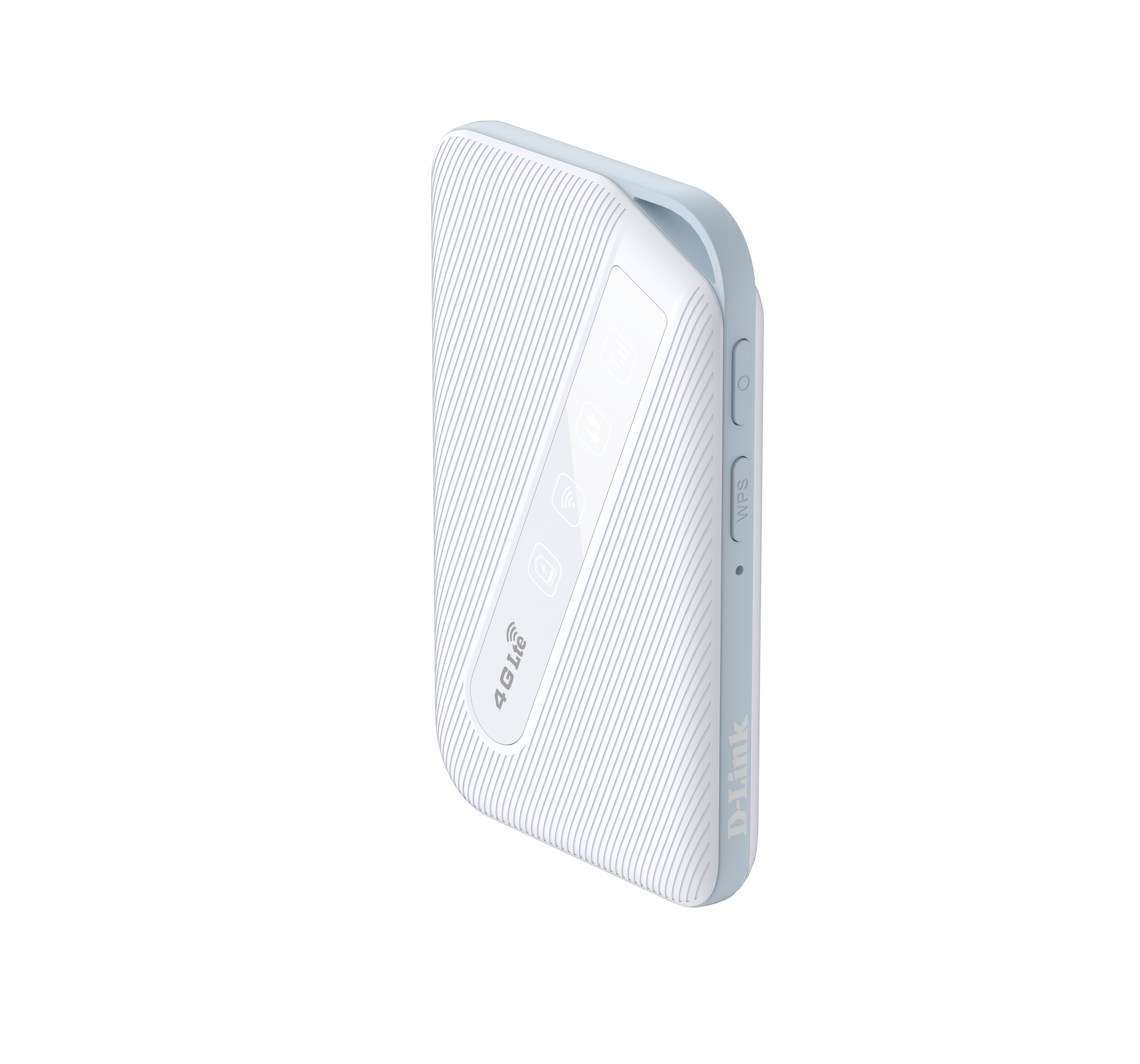 D-link dwr-932w prenosni 4g lte wi-fi 6 hotspot stranski pogled